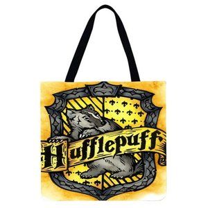 Classic Cartoon Hufflepuff Tote Bag Medium